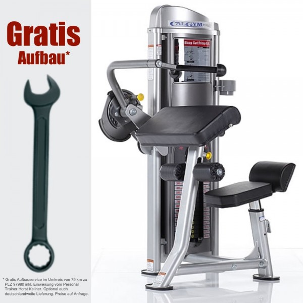 Dual Bizeps/-Trizepspresse CG-7506 inkl. Gratis Aufbau - Fitness Station