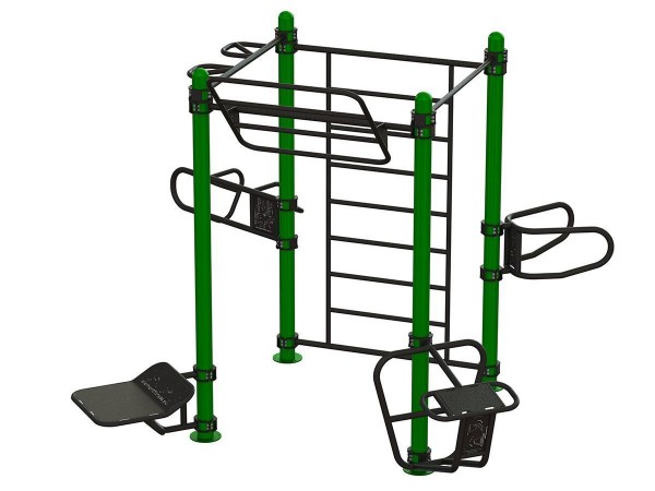 Outdoor Functional Eight-User - Eigengewicht-Trainingsstation - Fitnesspark für draußen