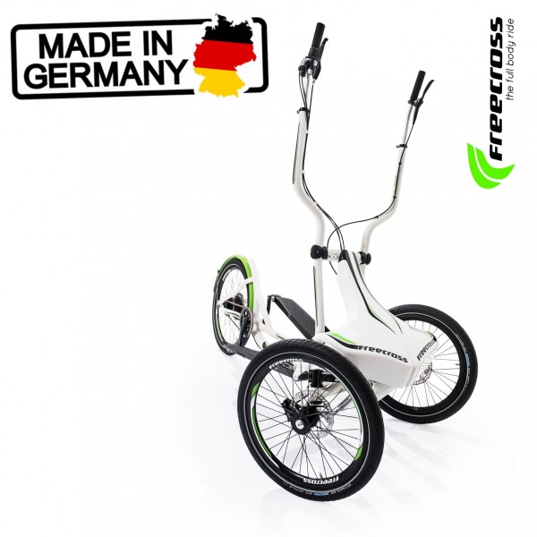 Stepper für Draußen. Herstellung in Deutschland. Carbon, Shimano 