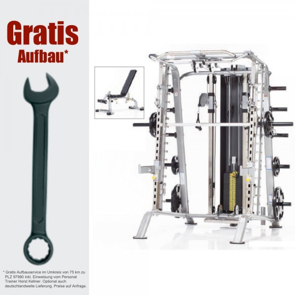 CSM-725WS inkl. GRATIS AUFBAU - Smith Machine - Fitness Station