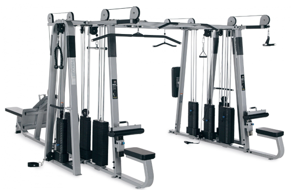 Multistation 820 - Fitnessturm mit 8 Stationen