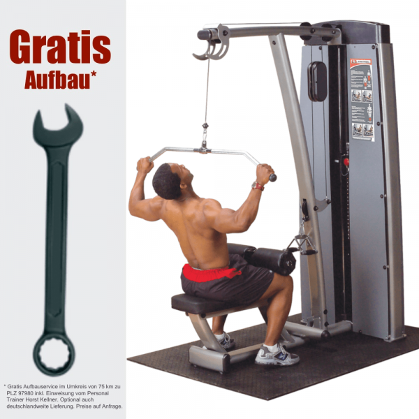 Pro Dual Latzug- und Rudermaschine DLAT-SF