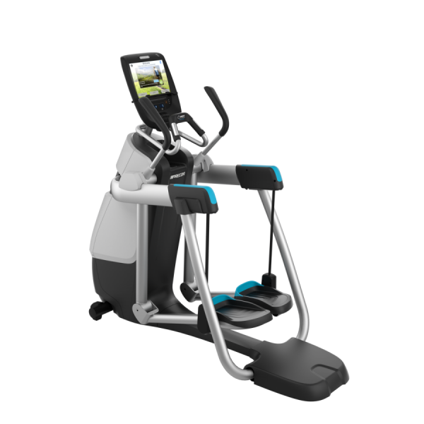 AMT 885 (grau) - Aussteller. Adaptive Motion Trainer ® Elliptical Crosstrainer, Stepper.