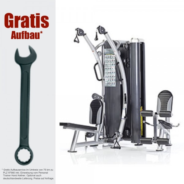 Inkl. Aufbau HTX-2000 Dual Funktional Trainer. Kabelzug/ Fitness Station