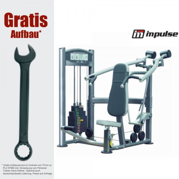 Schulterpresse - IT9312 shoulder press - up to 91 kg - inkl. Aufbau