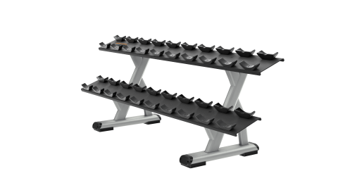2-Tier-Kurzhantelständer für 10 Hantelpaare DBR0812